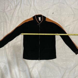 Men's Black and Orange Sweater perfect condition  size XXL TTG